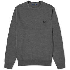 Джемпер Fred Perry Crew Neck, темно-серый