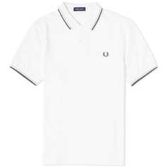 Футболка-поло Fred Perry Twin Tipped, белый