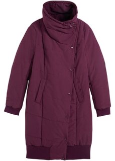 Стеганая куртка асимметричного кроя Bpc Bonprix Collection, фиолетовый