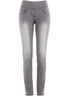 Мега-эластичные джинсы с удобным поясом Bpc Selection, серый