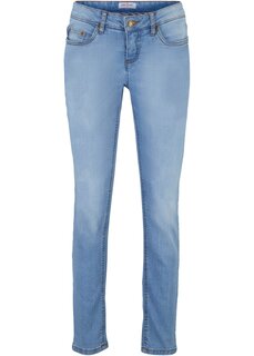 Комфортные эластичные джинсы скинни John Baner Jeanswear, голубой