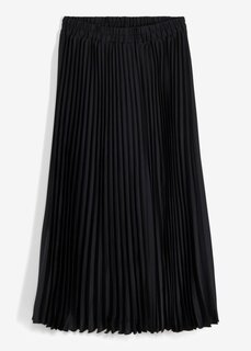 Атласная юбка со складками Bpc Selection, черный