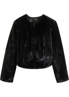 Куртка из искусственного меха Bodyflirt, черный