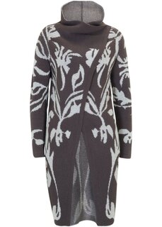 Вязаное пальто Bpc Selection, серый