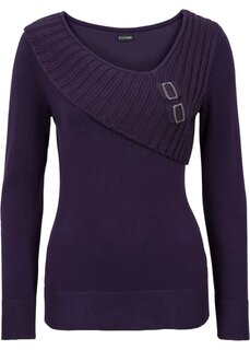 Пуловер Bodyflirt, фиолетовый