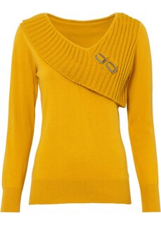 Пуловер Bodyflirt, желтый