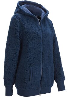 Флисовая куртка тедди Bpc Bonprix Collection, синий