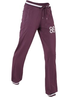 Спортивные брюки с запирающимися карманами Bpc Bonprix Collection, фиолетовый