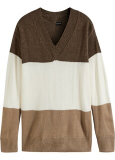 Пуловер Bodyflirt, коричневый