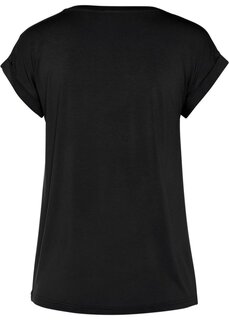 Рубашка с кружевом Bodyflirt, черный