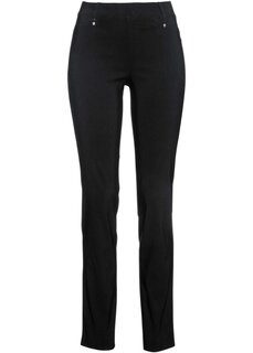 Эластичные брюки без застежки Bpc Selection, черный