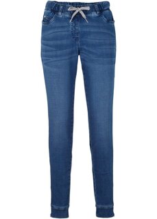 Брюки без застежки в джинсовом стиле Bpc Selection Premium, синий