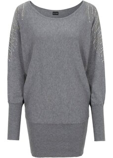 Пуловер Bodyflirt, серый