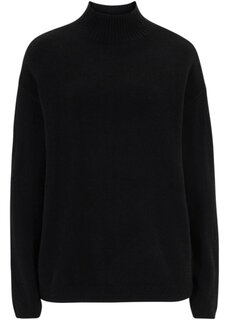 Шерстяной свитер оверсайз с содержанием good cashmere standard Bpc Selection Premium, черный