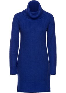 Длинный вязаный свитер Bodyflirt, синий