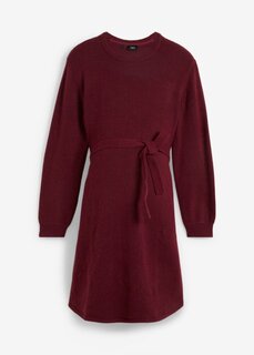 Трикотажное платье для беременных Bpc Bonprix Collection, красный