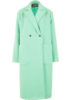 Повседневное пальто из искусственной шерсти Bpc Bonprix Collection, зеленый