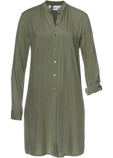 Длинная блузка из вискозы Bpc Selection, зеленый