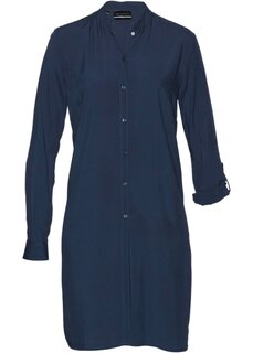 Длинная блузка из вискозы Bpc Selection, синий