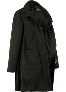 Пальто из букле для беременных/пальто Bpc Bonprix Collection, черный