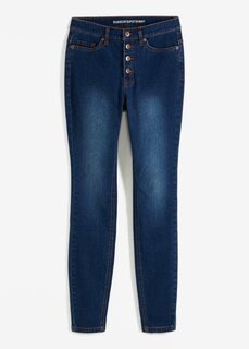 Отличные узкие джинсы Rainbow, синий