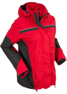 Водонепроницаемая функциональная куртка 3 в 1 Bpc Bonprix Collection, красный