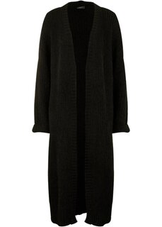 Вязаное пальто Bpc Bonprix Collection, черный