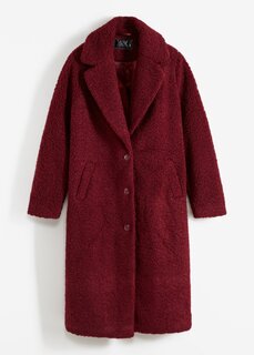 Пиджак-пальто из искусственного меха Bpc Selection, красный