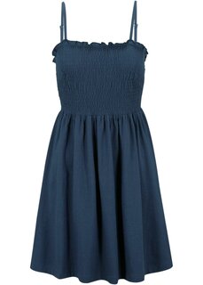 Платье из джерси с регулируемыми бретелями Bpc Bonprix Collection, синий