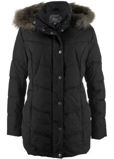 Стеганая куртка со съемным капюшоном Bpc Bonprix Collection, черный