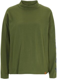 Рубашка с длинными рукавами из натурального хлопка John Baner Jeanswear, зеленый