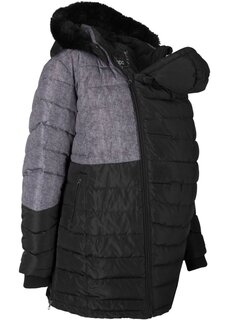 Детская куртка с принтом/зимнее пальто для беременных Bpc Bonprix Collection, черный
