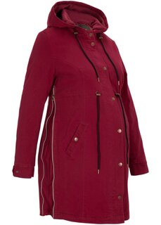 Куртка для беременных с уютной флисовой подкладкой Bpc Bonprix Collection, красный