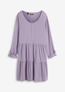 Рубашка-туника Bpc Bonprix Collection, фиолетовый