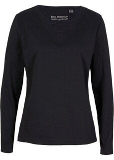 Рубашка с длинным рукавом Bpc Selection, черный
