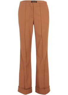Расклешенные брюки Bpc Selection Premium, коричневый