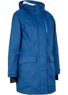 Функциональная куртка с флисом тедди и капюшоном Bpc Bonprix Collection, синий