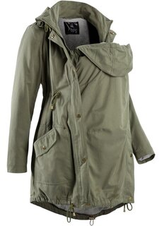 Куртка для новорожденных/куртка для беременных на трикотажной подкладке Bpc Bonprix Collection, зеленый