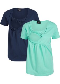Рубашки для беременных/кормящих 2 шт Bpc Bonprix Collection, синий