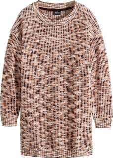 Пуловер с удлиненными боковыми разрезами Bpc Bonprix Collection, белый