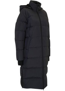 Пальто для отдыха на открытом воздухе из переработанного пуха и изолирующей термотехнологии Bpc Bonprix Collection, черный