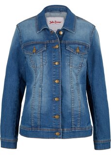 Джинсовая куртка из эластичного денима John Baner Jeanswear, синий