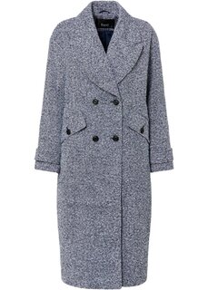 Пальто цвета соли и перца Bpc Bonprix Collection, синий