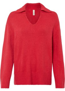 Пуловер Bodyflirt Boutique, красный