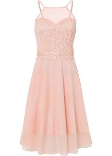 Платье с кружевом Bodyflirt Boutique, розовый