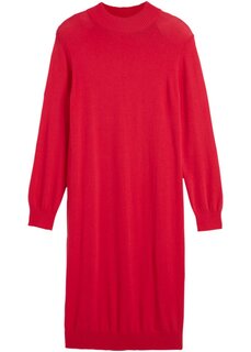 Платье миди тонкой вязки Bpc Bonprix Collection, пурпурный