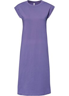 Платье-рубашка из натурального хлопка Rainbow, фиолетовый