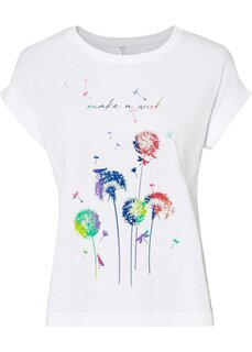 Рубашка с одуванчиками Rainbow, белый