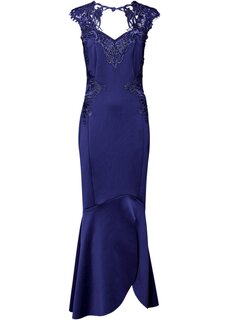 Вечернее платье с кружевом Bodyflirt Boutique, синий