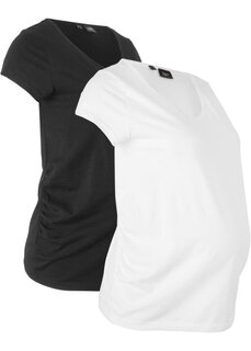 Рубашки для беременных 2 пары Bpc Bonprix Collection, черный